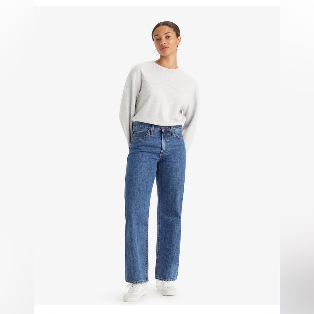 Levi's Women's Straight Leg Jeans in Classic Blue